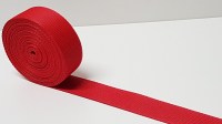 cinta de nylon para mochilas roja 4cm
